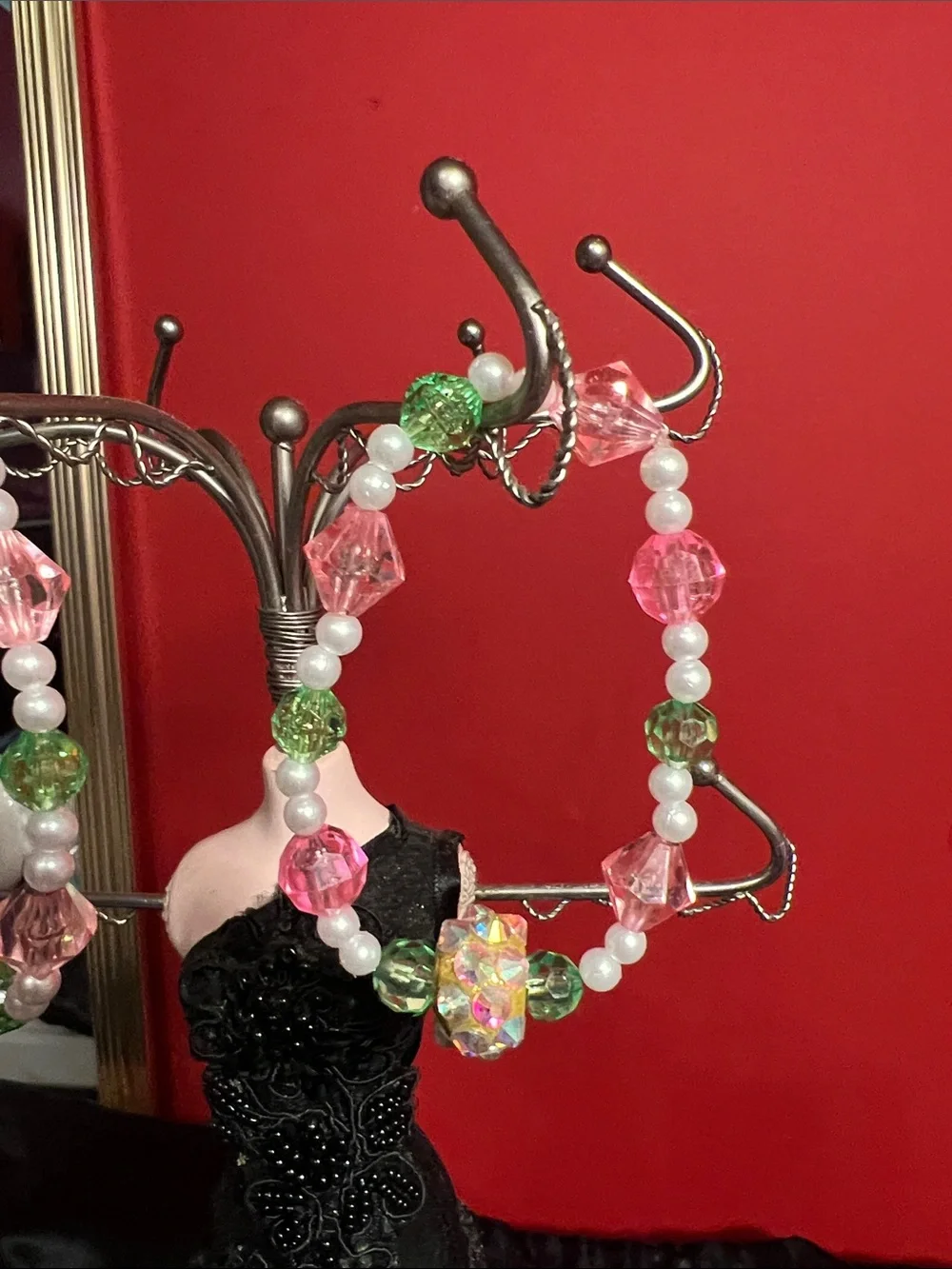Two beautiful beaded bracelets homemade